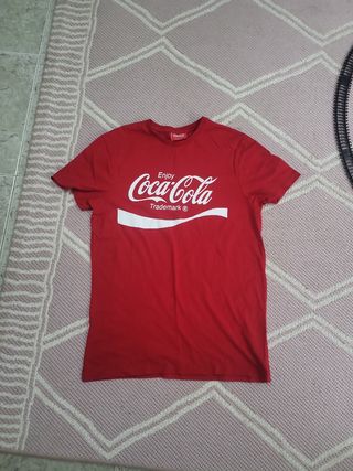 Camiseta Coca-Cola Roja
