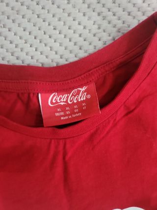 Camiseta Coca-Cola Roja