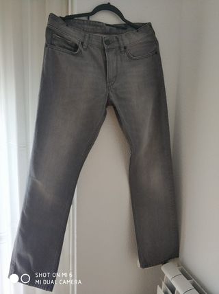 Vaqueros grises hombre talla M