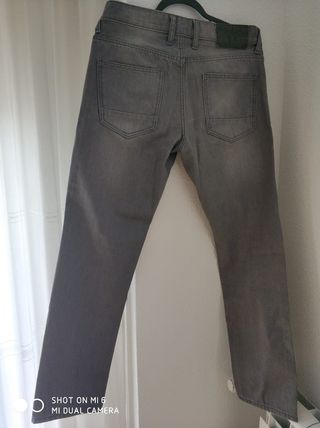 Vaqueros grises hombre talla M