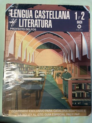 1º Y 2º BACHILLERATO DELFOS LENGUA CASTELLANA Y...