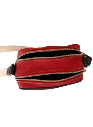 Bandolera Loewe Lona Roja Vintage