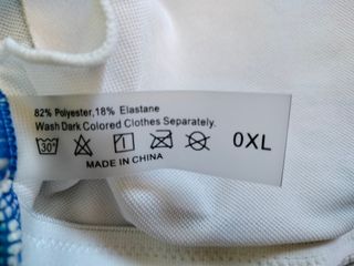 Bañador natación color azul  y celeste. Talla XL 