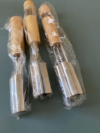 Moldes de repostería corazón, estrella y flor