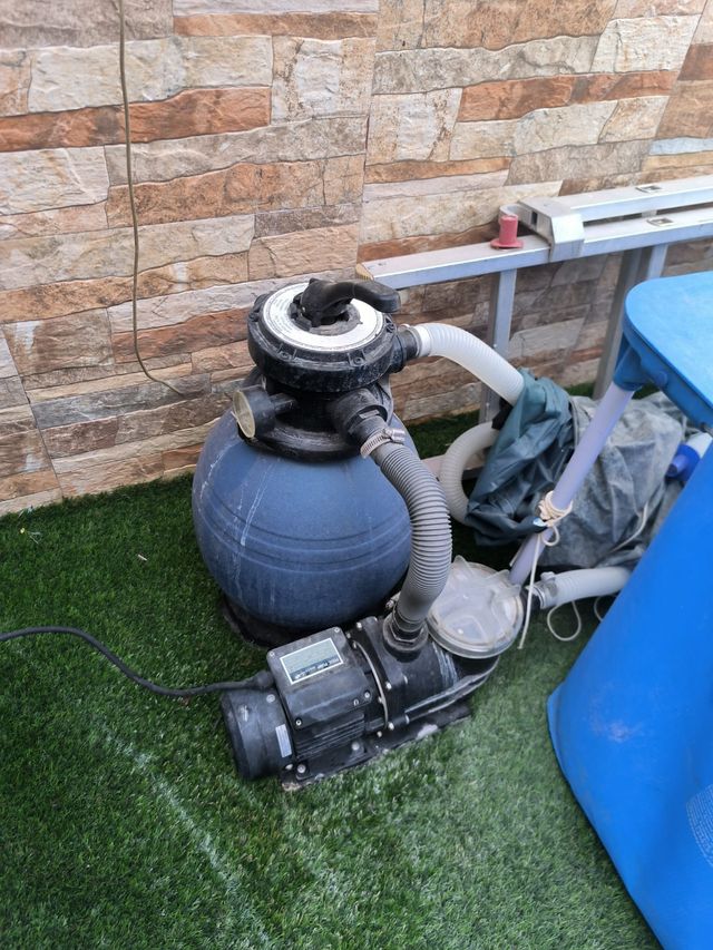 Filtro y Bomba Piscina 3x2