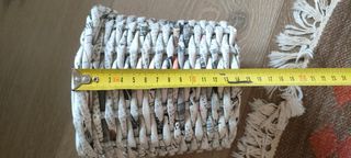 Cesto / Macetero de papel reciclado