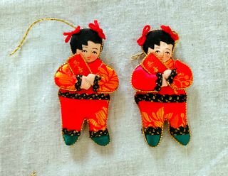 9 Decorazioni Giapponesi Natalizie Anni '80