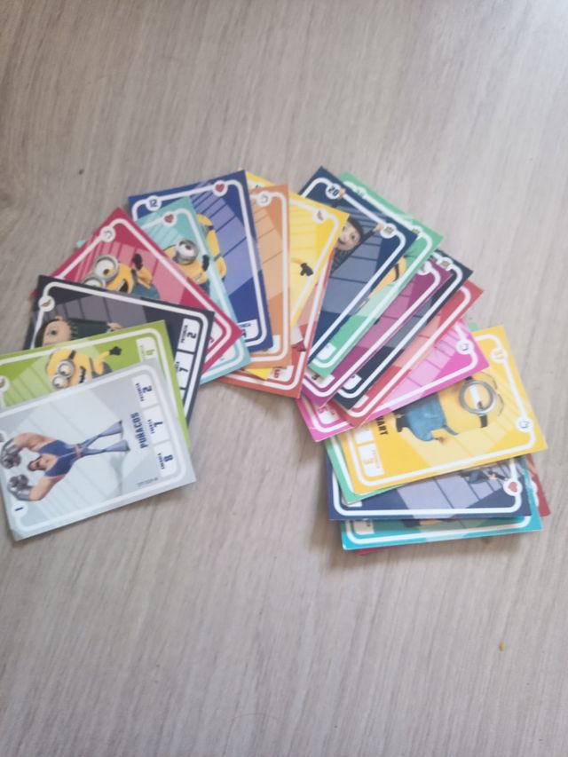 Cartas Minions Carrefour