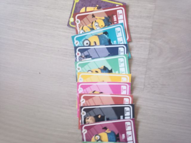 Cartas Minions Carrefour