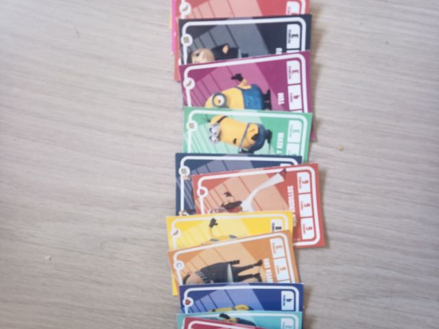 Cartas Minions Carrefour