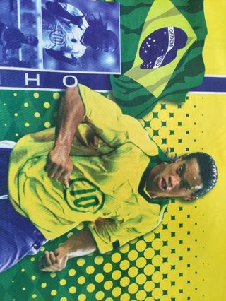 Ronaldinho Brasile T Shirt Vintage 00s Calcio
