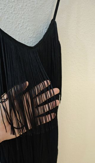 Mono Bershka negro talla M . Usado una vez. 