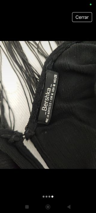 Mono Bershka negro talla M . Usado una vez. 