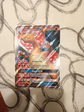 Carta Grande Pokémon Charizard GX (Jumbo)