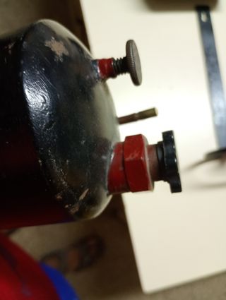 Lámpara de carburo vintage