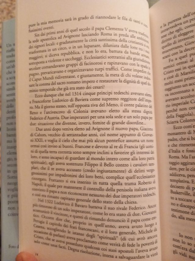 U. Eco, Il nome della rosa