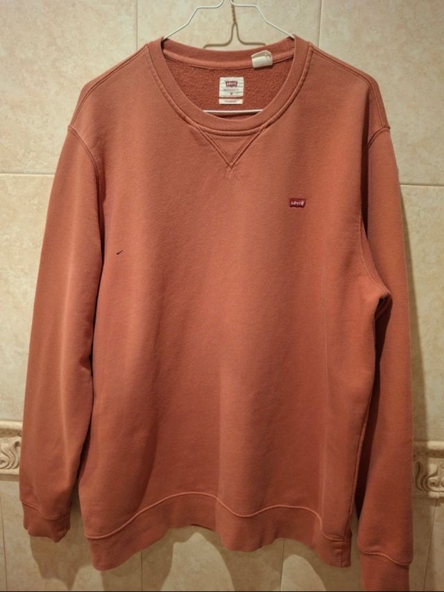 Sudadera Levi's Talla M Naranja Algodón