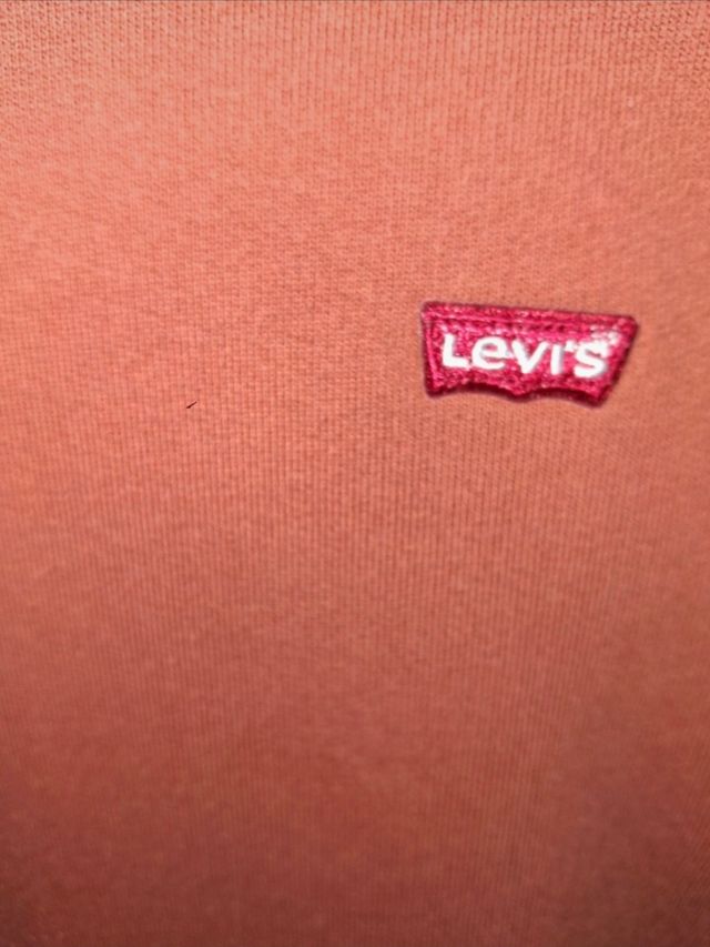 Sudadera Levi's Talla M Naranja Algodón