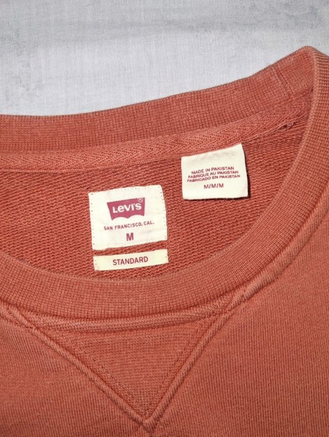 Sudadera Levi's Talla M Naranja Algodón