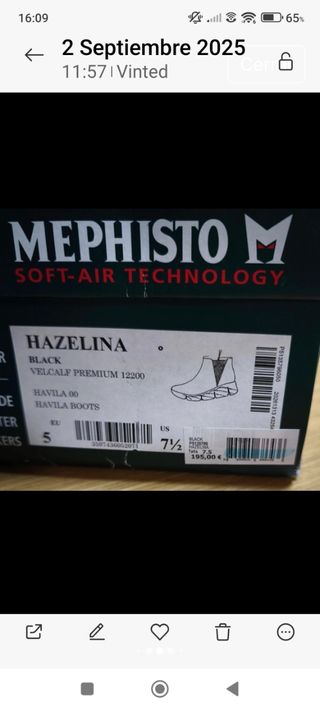 Botas Mephisto Mujer