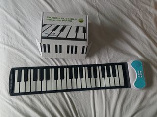 Piano Silicona Flexible Roll Up