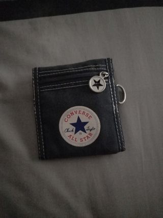 Monedero Converse azul marino