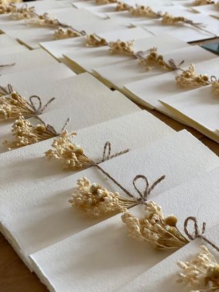 Kit Partecipazioni Matrimonio Fiori Secchi
