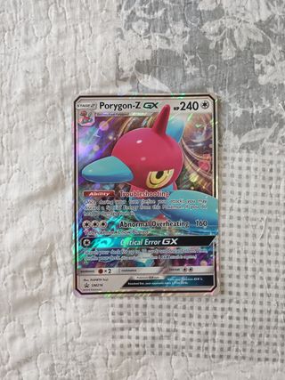 Carta Grande Pokémon Porygon-Z GX (Jumbo)