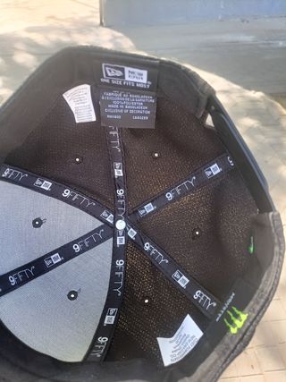 Gorra New Era Negra Monster Energy
