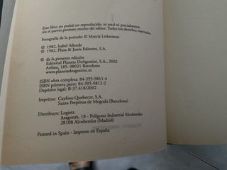 La Casa De Los Espíritus Obra Completa; Volumen...