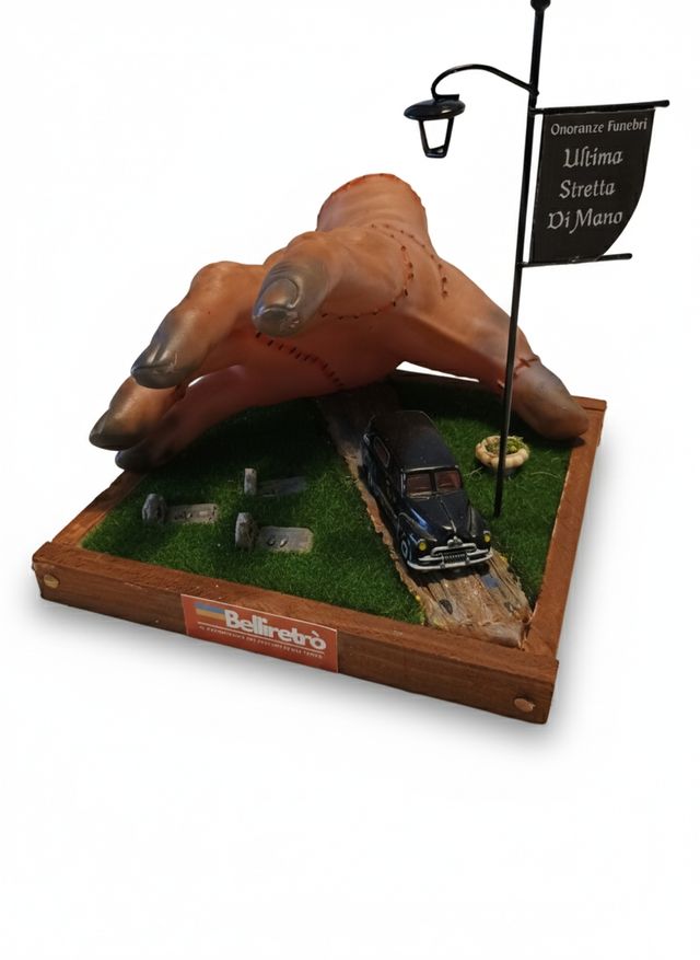 Diorama Horror Mano Adams Carro Funebre