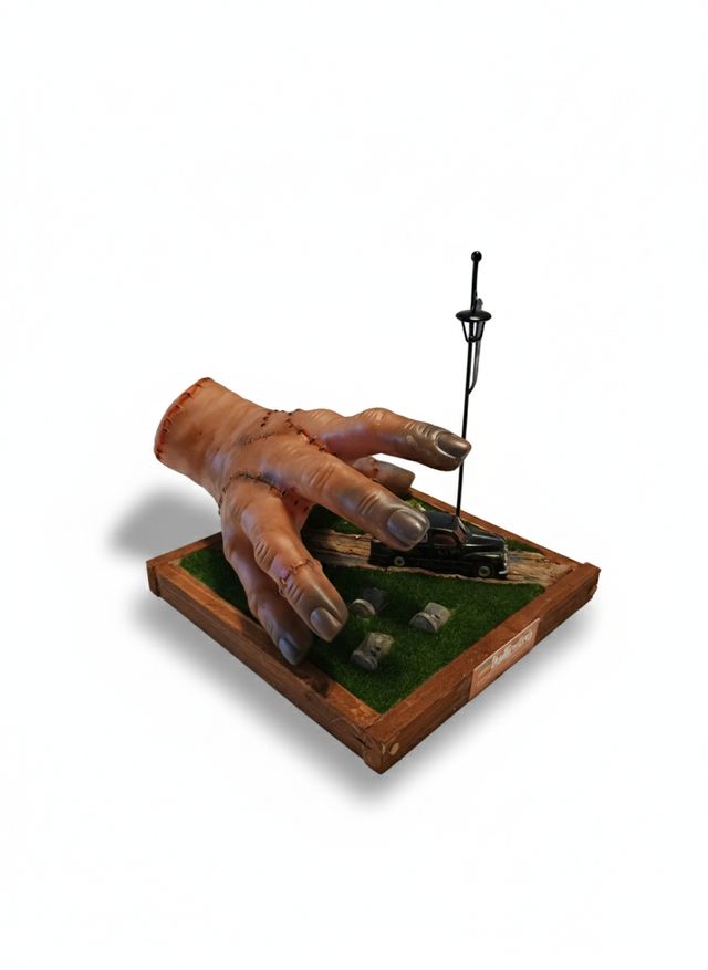 Diorama Horror Mano Adams Carro Funebre
