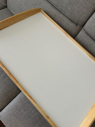 Vassoio da letto in legno