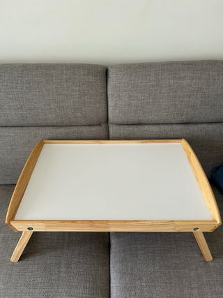 Vassoio da letto in legno