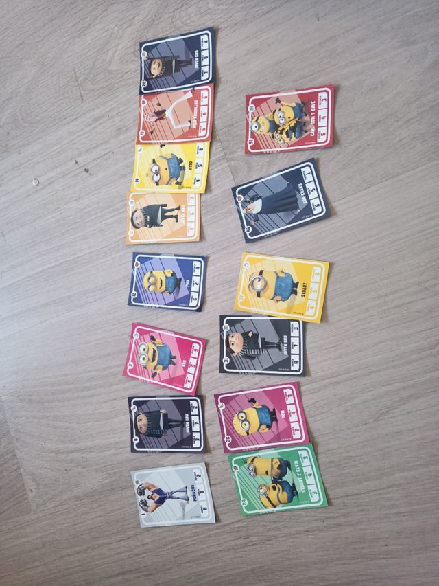 Cromos Minions Carrefour