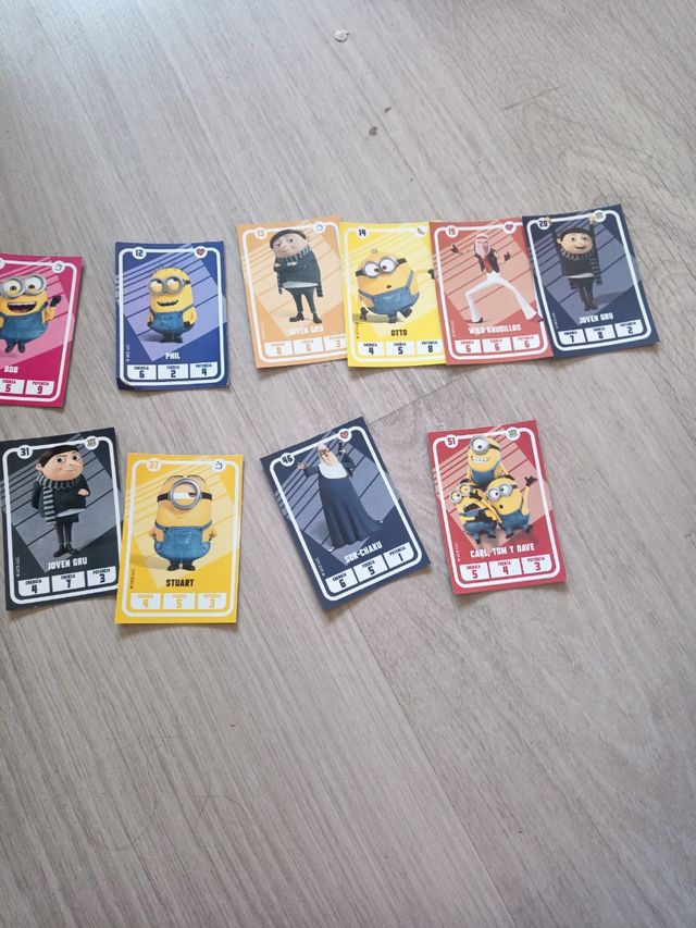 Cromos Minions Carrefour