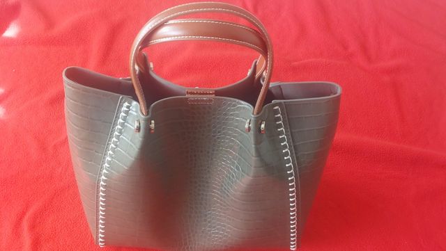 Lote 2 Bolsos Beige y Marrón