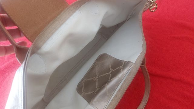 Lote 2 Bolsos Beige y Marrón