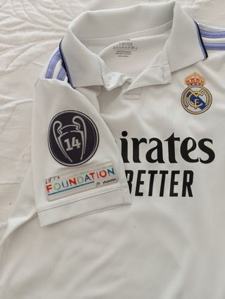 Camiseta Real Madrid Adidas Oficial 7-8 años
