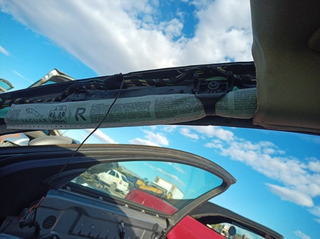 AIRBAG CORTINA DELANTERO DERECHO JAGUAR XF AJV6D