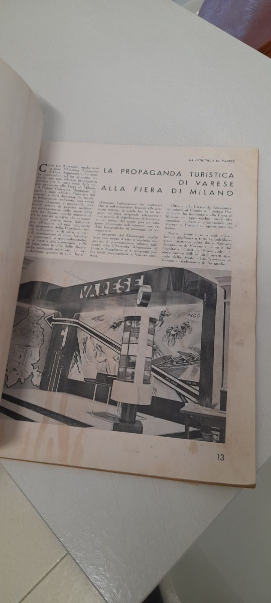 Rivista la provincia di Varese n.5 Maggio 1933
