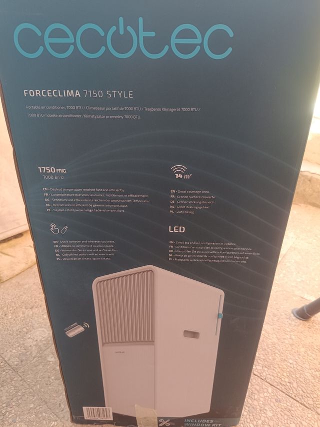 Aire Acondicionado Portátil Cecotec Forceclima 715