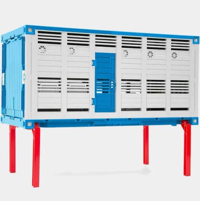 Camion Scania super 560R transporte ganado