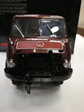 Bebé y juguetes SCHUCO MERCEDES-BENZ UNG 401 MIT WESTFALIA-