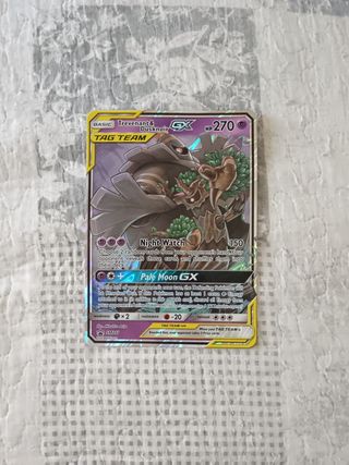 Carta Grande Trevenant & Dusknoir GX (Jumbo)