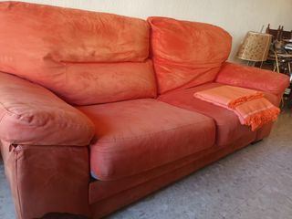 Sofá naranja lavable 120x90