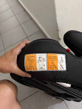 Sillita de coche para niños con Isofix