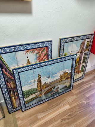 Azulejo pintado a mano