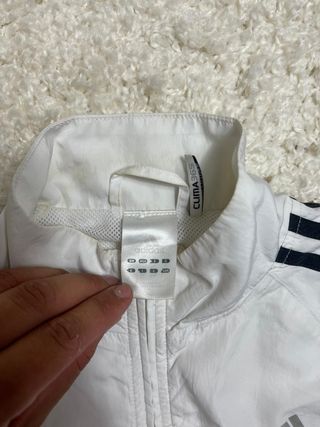 ¡¡CHOLLO!! Talla L Chaqueta Adidas Blanca 