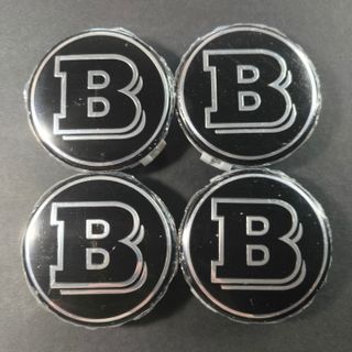 TAPABUJES MERCEDES BRABUS 75mm - EMBLEMAS BRABUS
